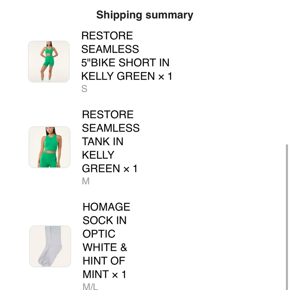 P.E Nation Seamless Restore Vibrant Green Workout Set. - Picture 2 of 2